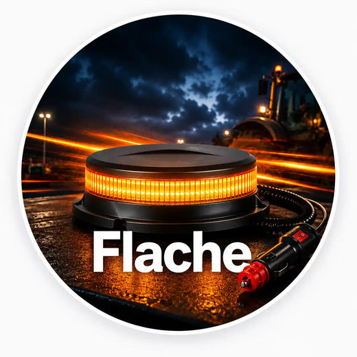 Flache Rundumleuchten
