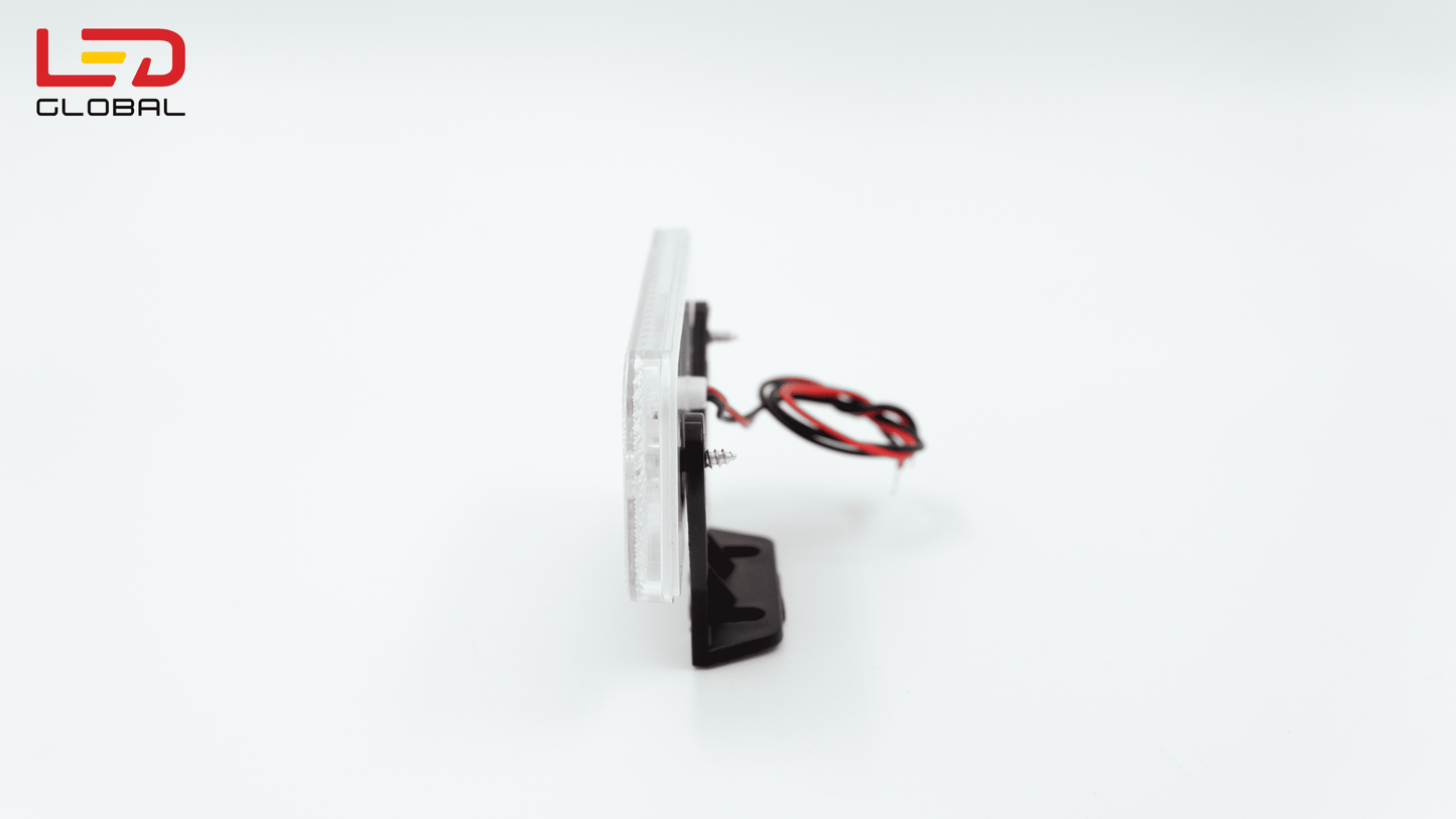 LED pravokutno pozicijsko svjetlo bijelo - LG097