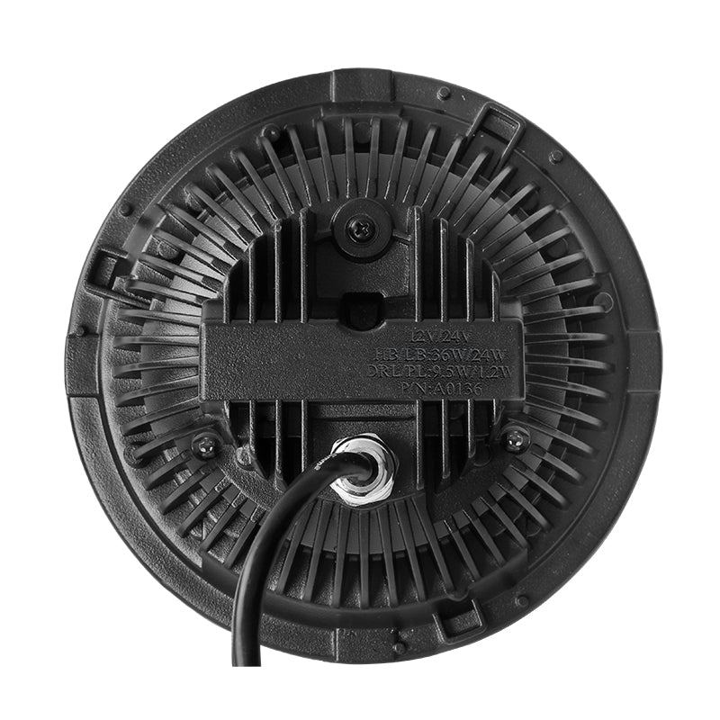 7" Round Sealed Beam Headlight - LG935EU