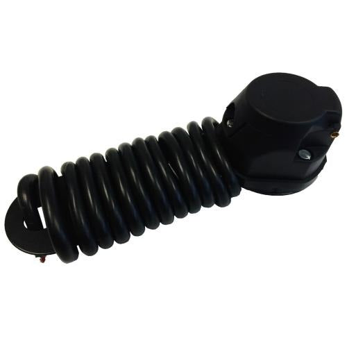 7 Pin Plastic Socket on Plate (Pre Wired) - LG1359