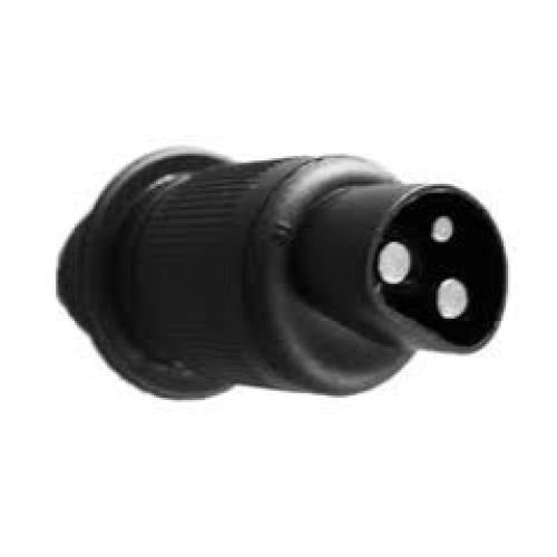 3 Pin Plastic Plug - LG1370