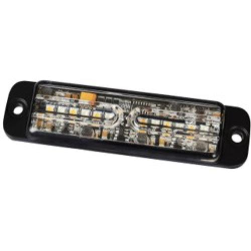 12 LED White & Red Warning Strobe - LG761