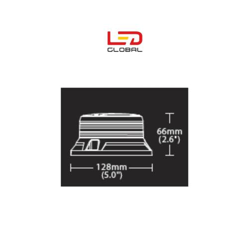 Amber/Green LED Magnet Beacon - LG671