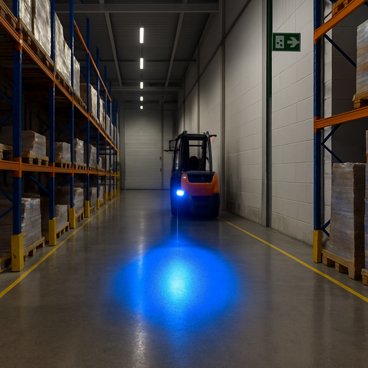 Forklift Blue Spot Lights: A Guide to Improving Warehouse Safety