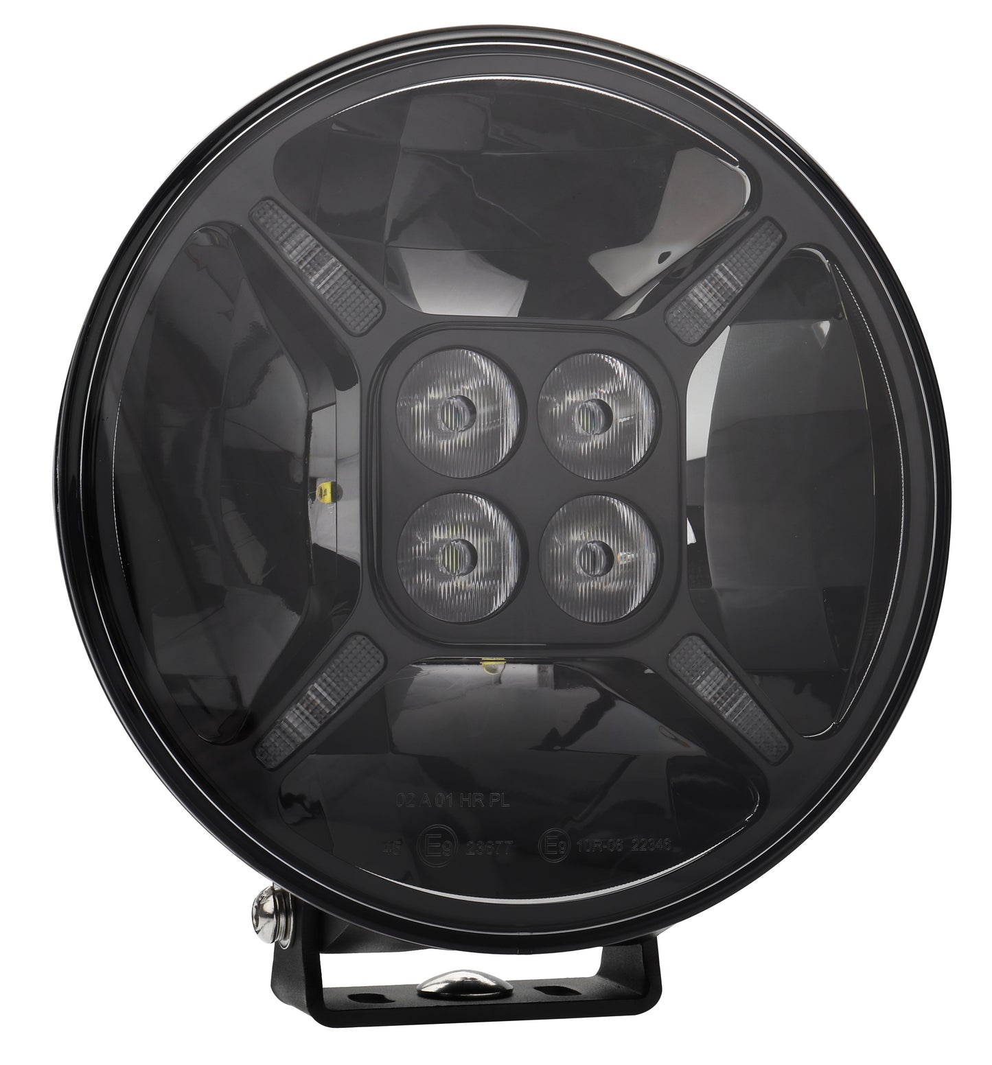 Lumière de conduite 60 Watt 7 LED avec feu de position bicolore - LG876