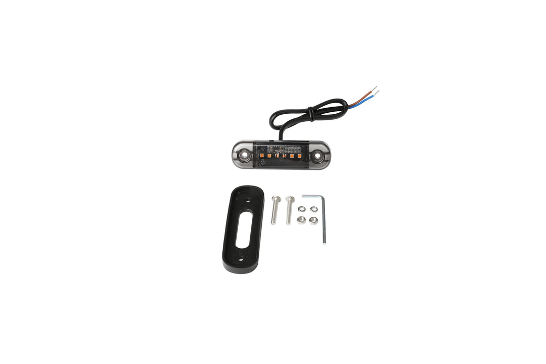 6 LED upotettava merkkivalo - keltainen - LG107