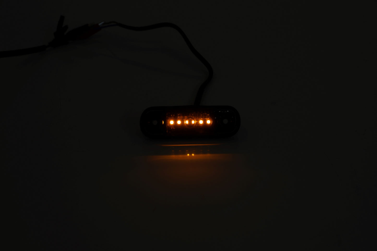 6 LED upotettava merkkivalo - keltainen - LG107