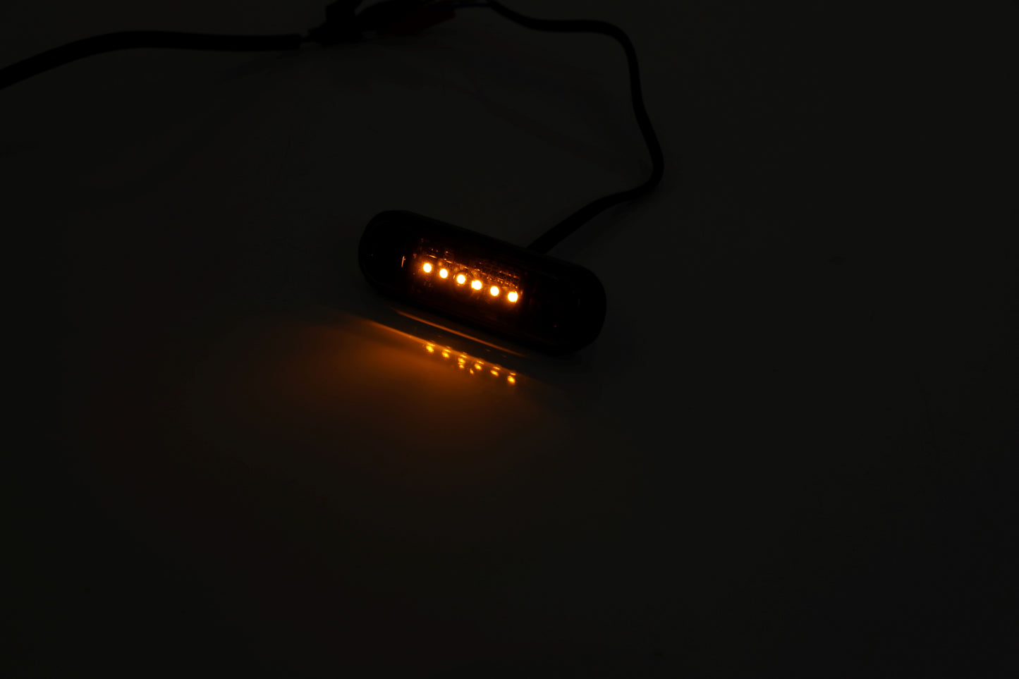 6 LED upotettava merkkivalo - keltainen - LG107