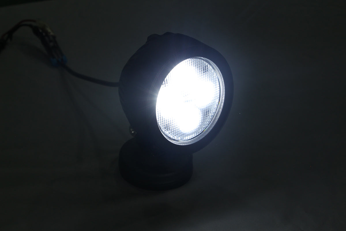 40W ROUND LED WORK LIGHT (BLACK) - LG8450