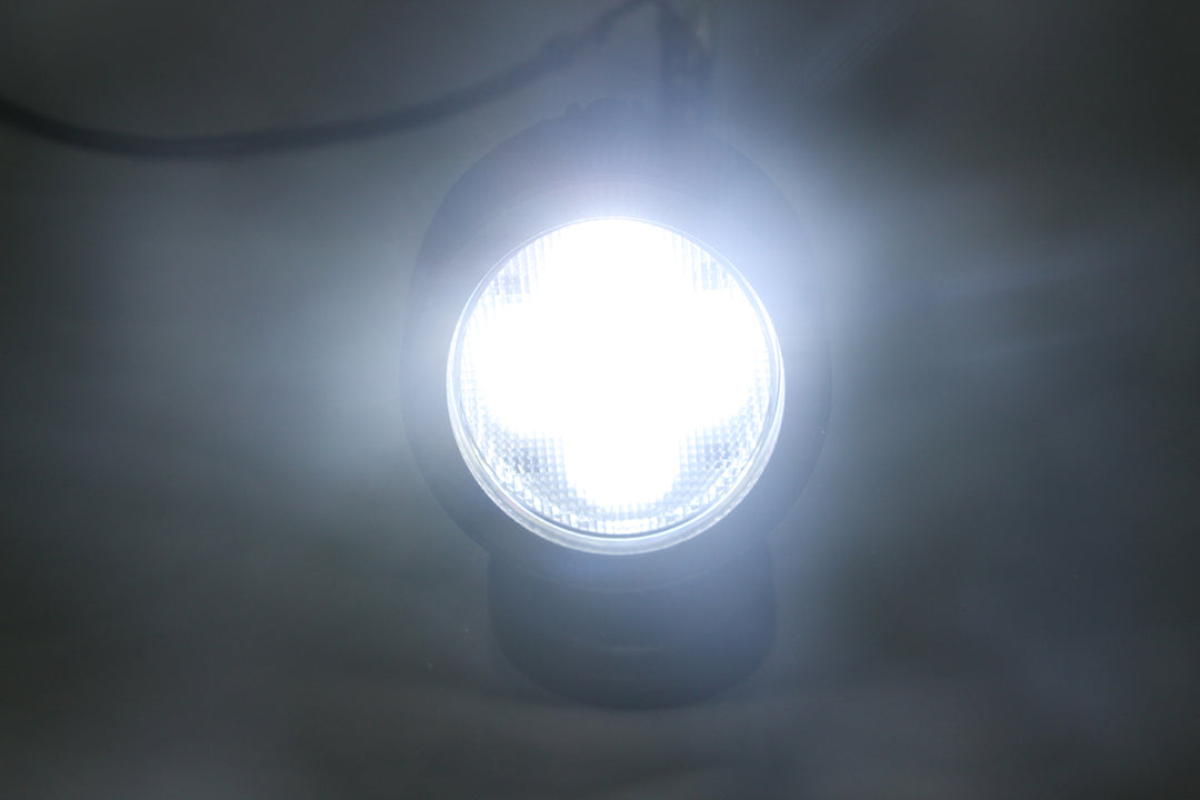 40W ROUND LED WORK LIGHT (GREY) - LG8440