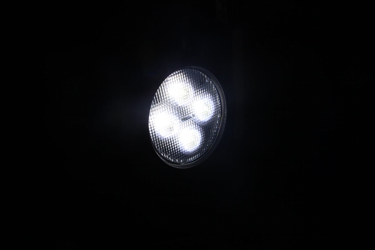 40W ROUND LED WORK LIGHT (GREY) - LG8440