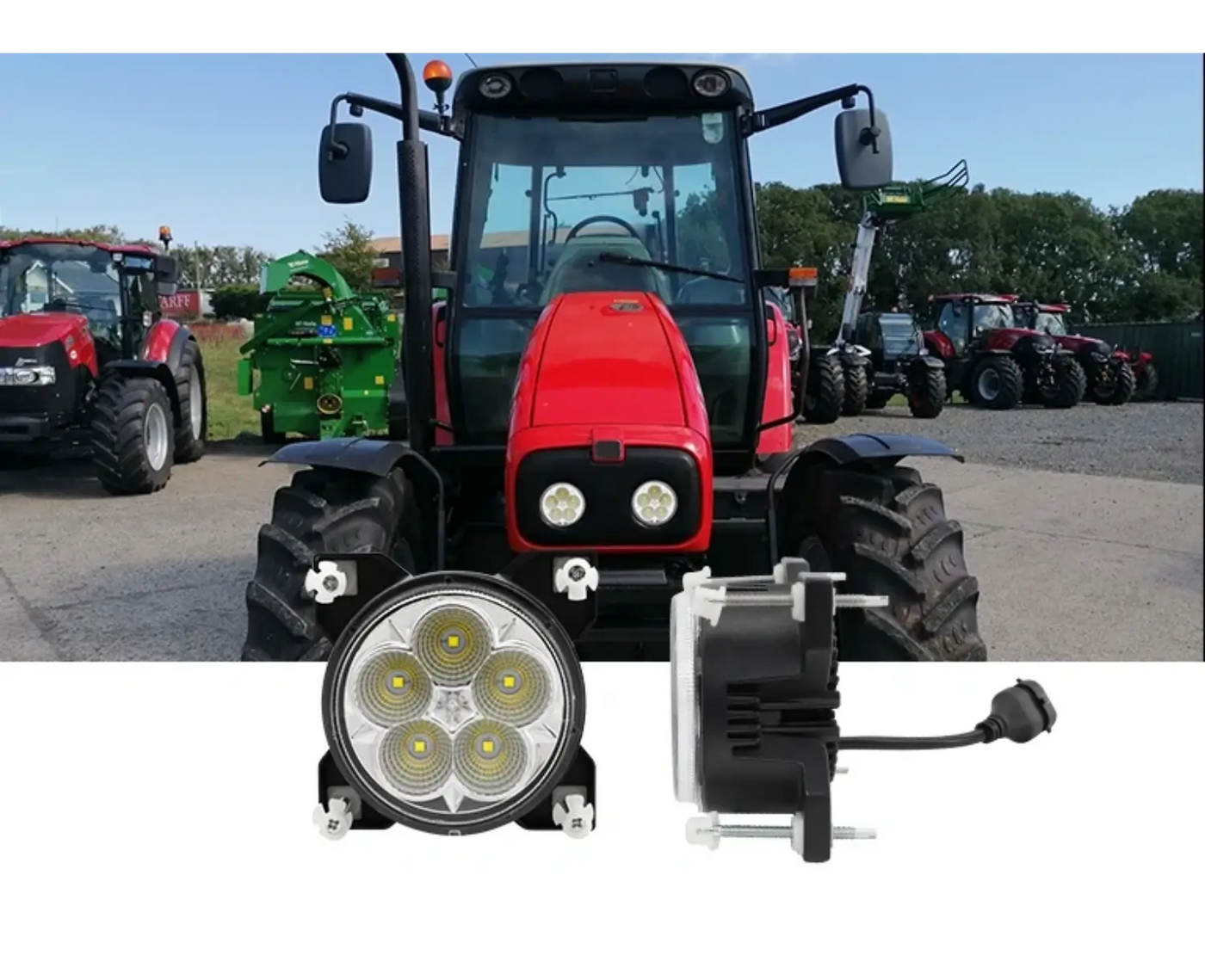 50W LED Bonnet & Cab Insert Tractor Work Light - LG8360