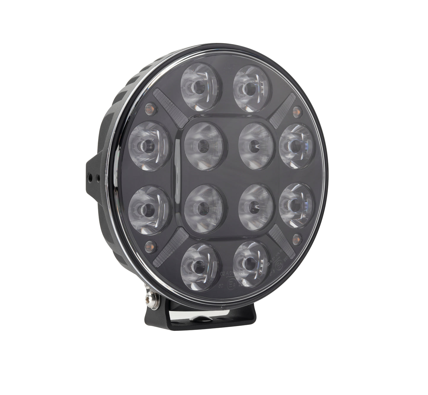 120 Watt 9 LED Driving Light with Dual Colour Position & Amber Warning Strobe - LG877