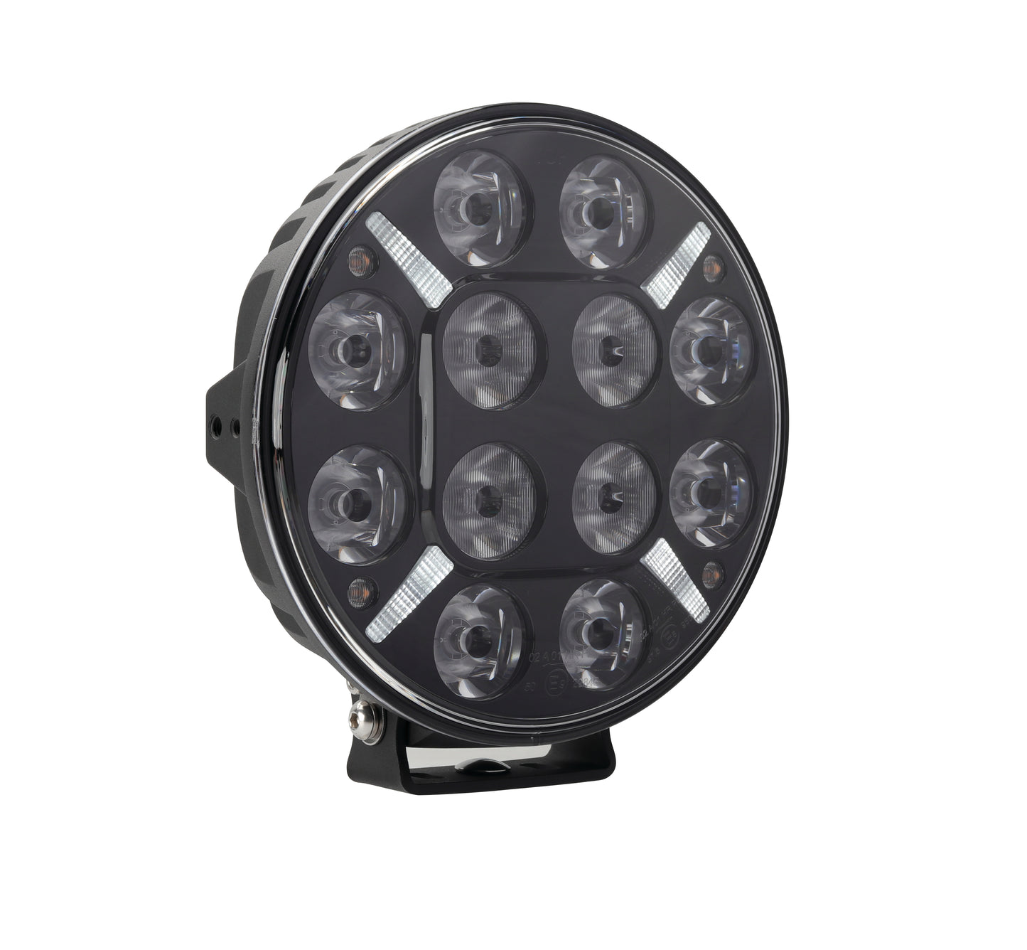 120 Watt 9 LED Driving Light with Dual Colour Position & Amber Warning Strobe - LG877
