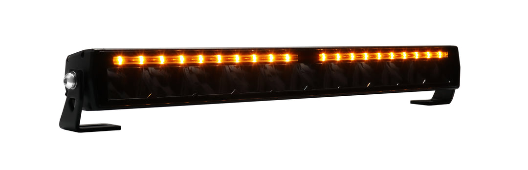 20" (508mm) LED Driving Bar with White Position Light & Amber Strobe Function - LG894