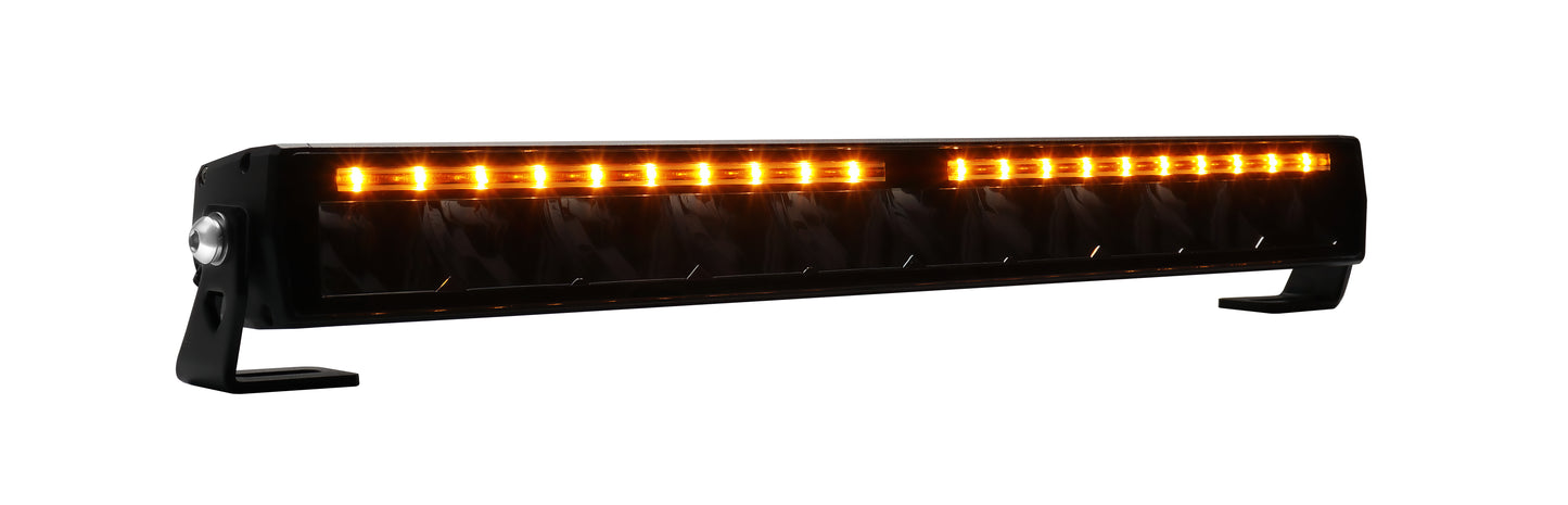 20" (508mm) LED Driving Bar with White Position Light & Amber Strobe Function - LG894