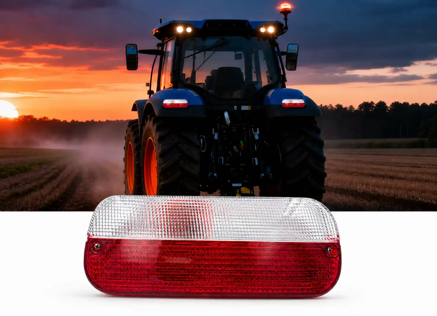 Glühlampen-Heckleuchte für New Holland rechts - LG591R