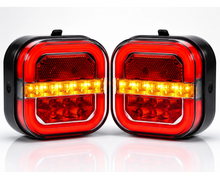 Oplaadbare LED Magnetische Achterlichtset voor Aanhanger - LG505