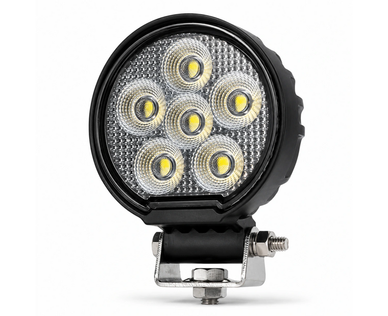 24 Watt LED Flood Beam Round Work Light - LG872