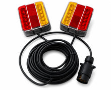 LED Magnetic Trailer Tail Light Set (7.5 Metre Cable) - LG556