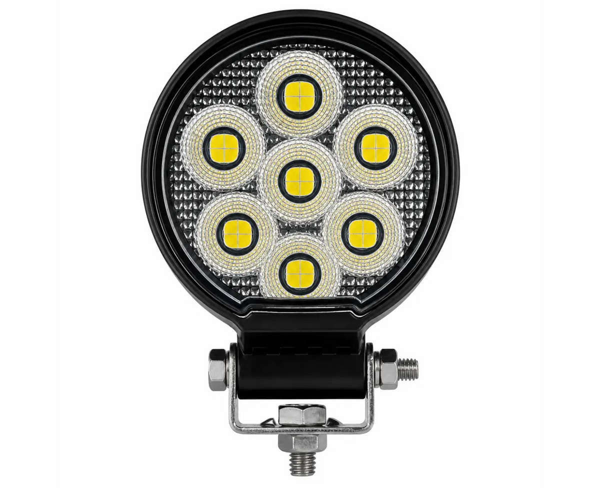 24 Watt LED Flood Beam Round Work Light - LG872