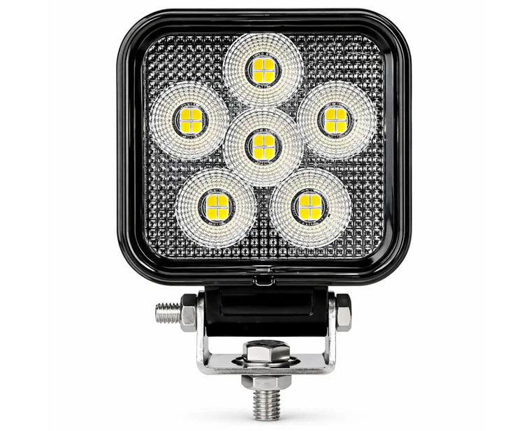 Lumină de lucru LED pătrată 24 Watt cu fascicul larg - LG966