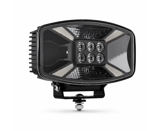 140W 10" X Driving Light w/ Dual Position Light & Warning Light - LG932