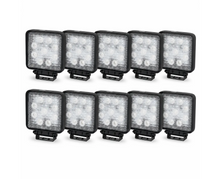 27 Watt Square Work Light x 10 Bundle - LG859B