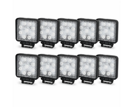 27 Watt Square Work Light x 10 Bundle - LG859B