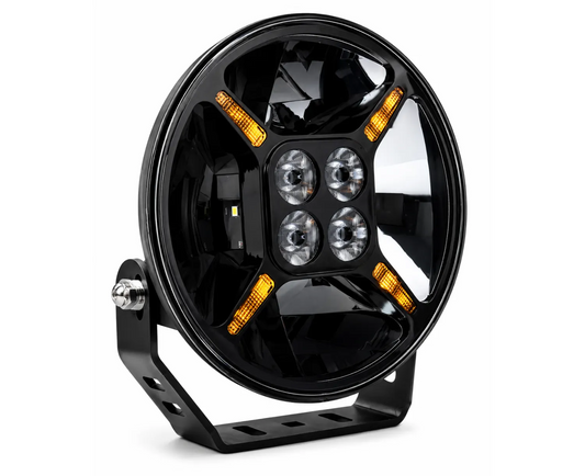 Phare de conduite 120 Watt 9 pouces avec feu de position bicolore - LG930
