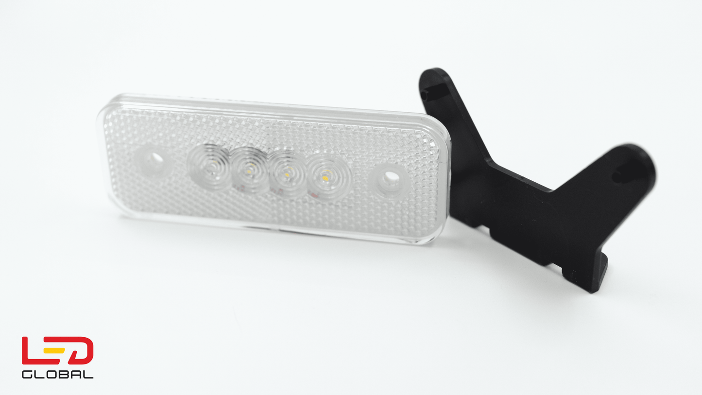 LED pravokutno pozicijsko svjetlo bijelo - LG097