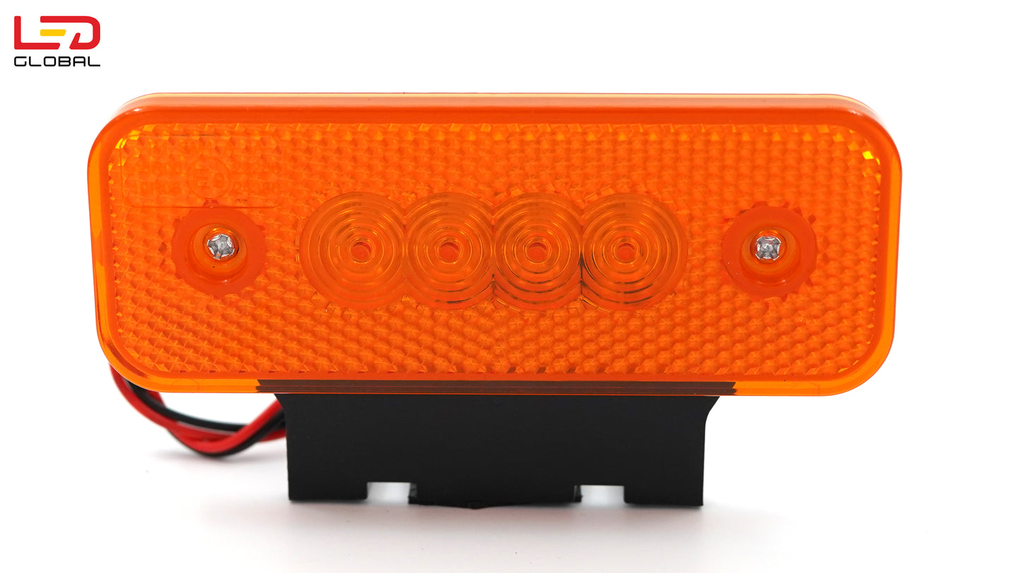 LED pravokutno pozicijsko svjetlo jantarno - LG098