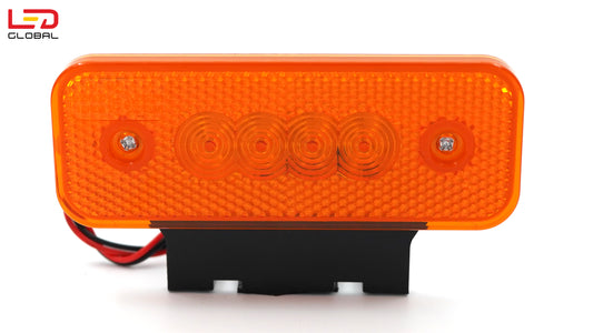 LED pravokutno pozicijsko svjetlo jantarno - LG098
