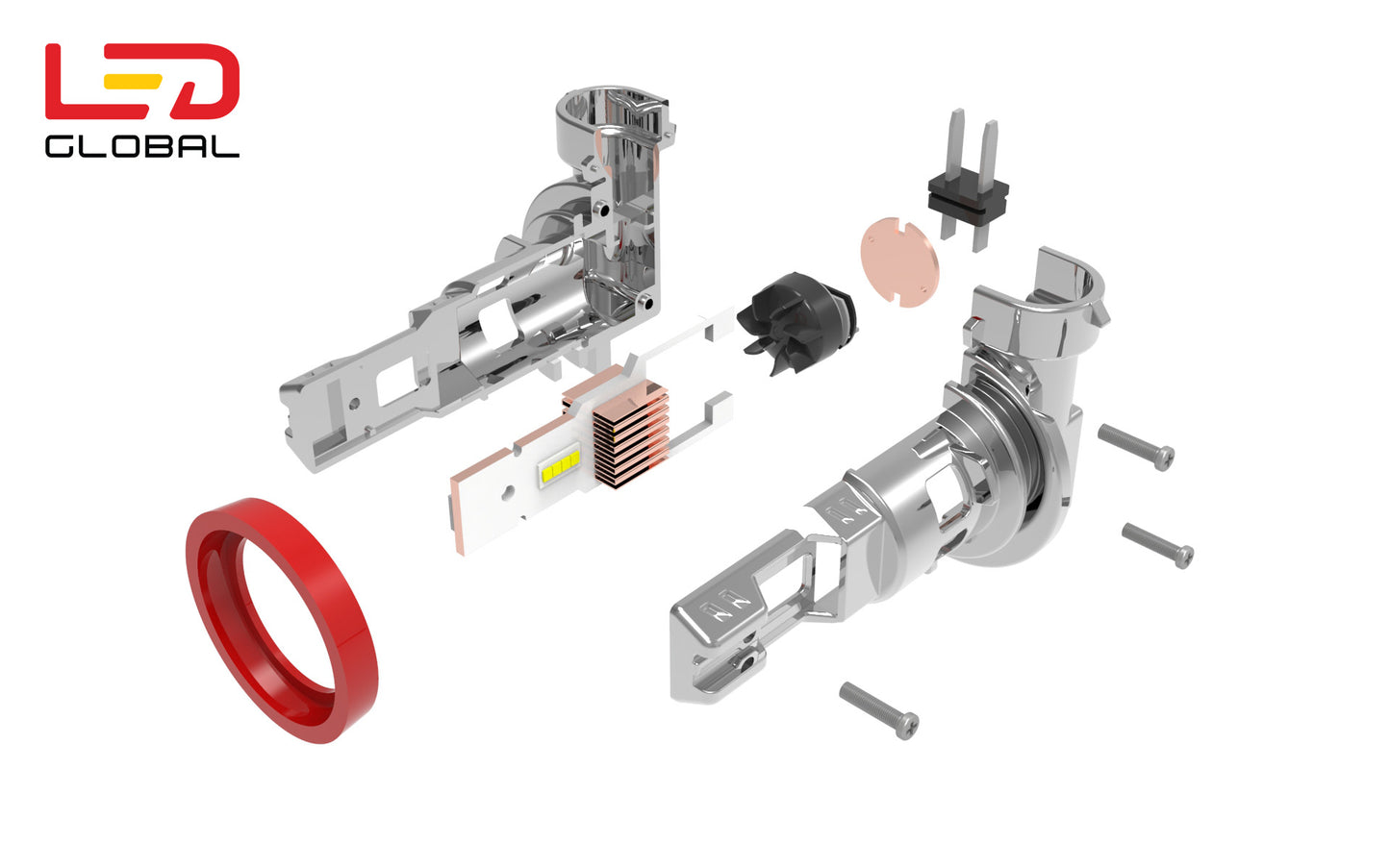 LED Bulb Type H11 (Pair) - LG5022