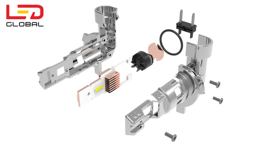 LED Bulb Type 9012 HIR2 (Pair) - LG5024