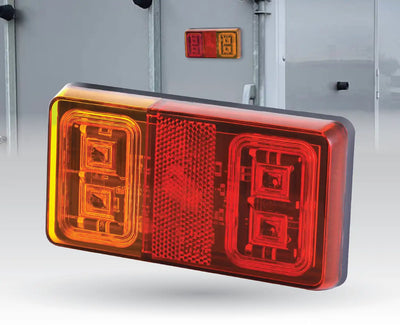 LED-Rücklicht Rechteckig, Kombination - Paar - LG533