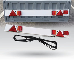 4 Fuß LED-Anhängerleuchte mit Nebelscheinwerfer und 12 m Kabel - LG550