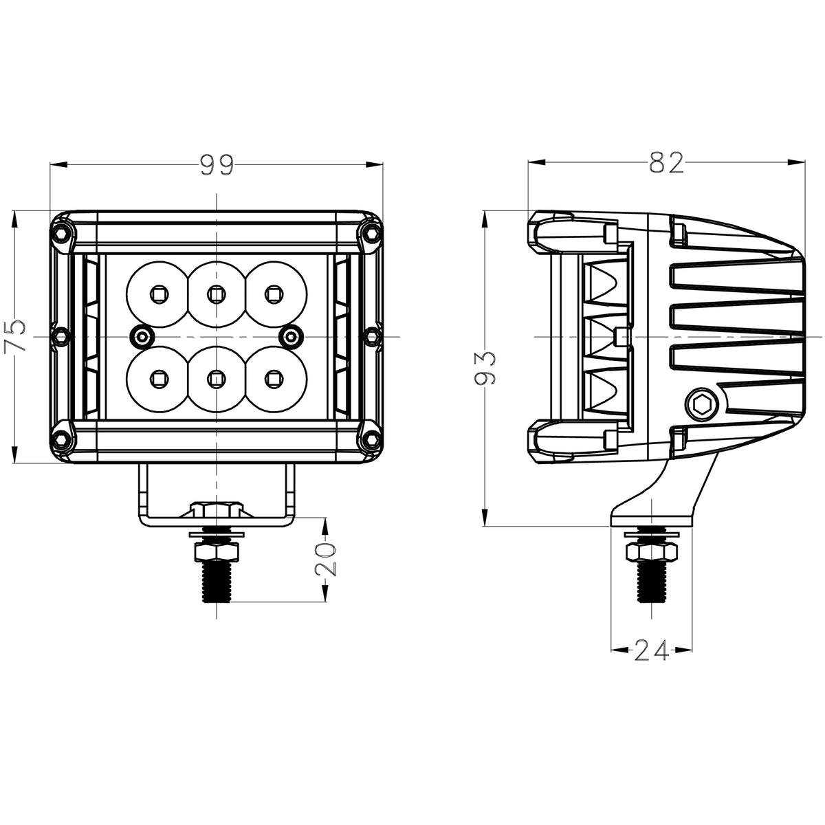LG809 Dimensions
