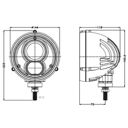 LG819 dimension drawing