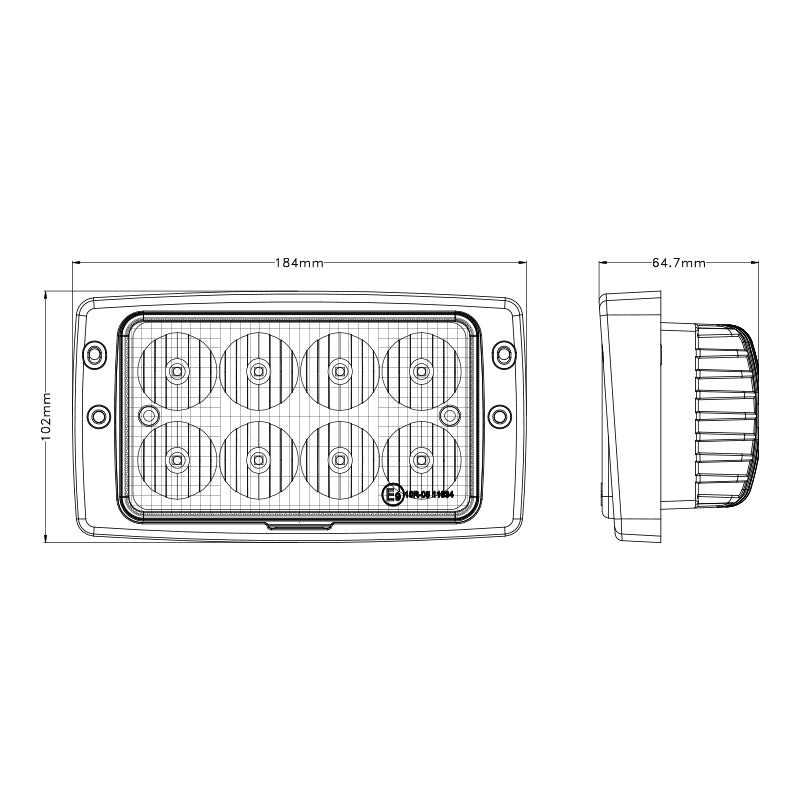 40 Watt LED kabinové světlo - LG842
