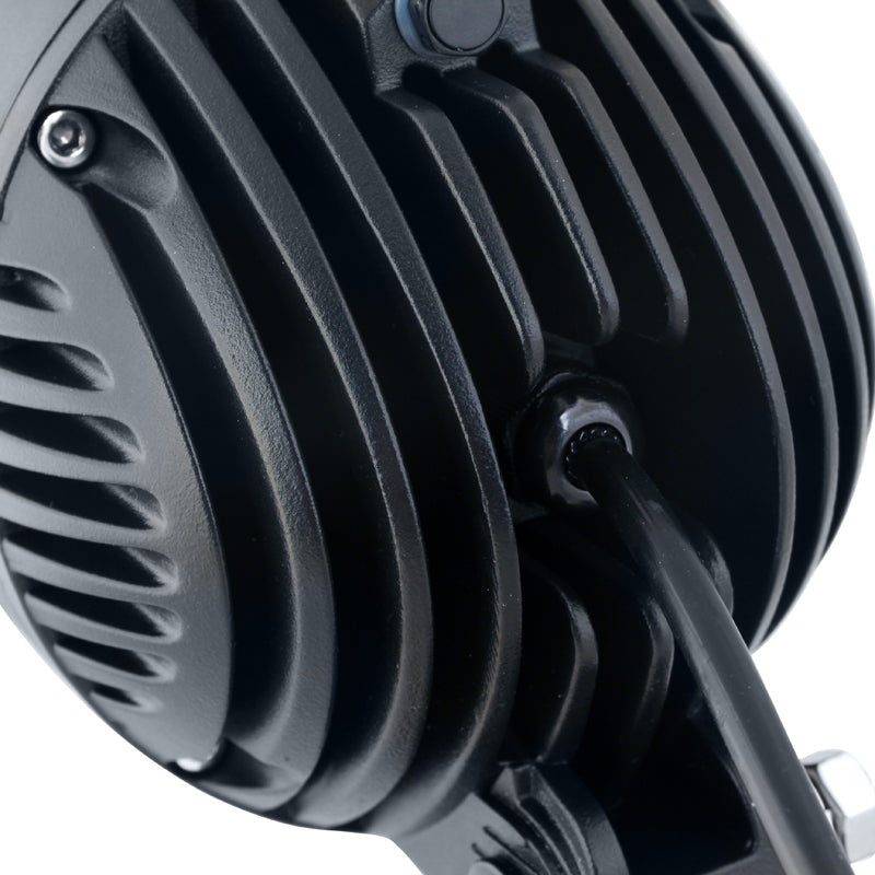 40W ROUND LED WORK LIGHT (GREY) - LG8440