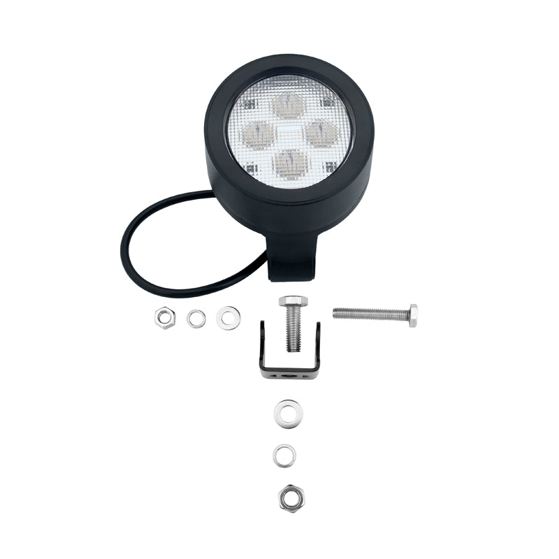 40W ROUND LED WORK LIGHT (BLACK) - LG8450