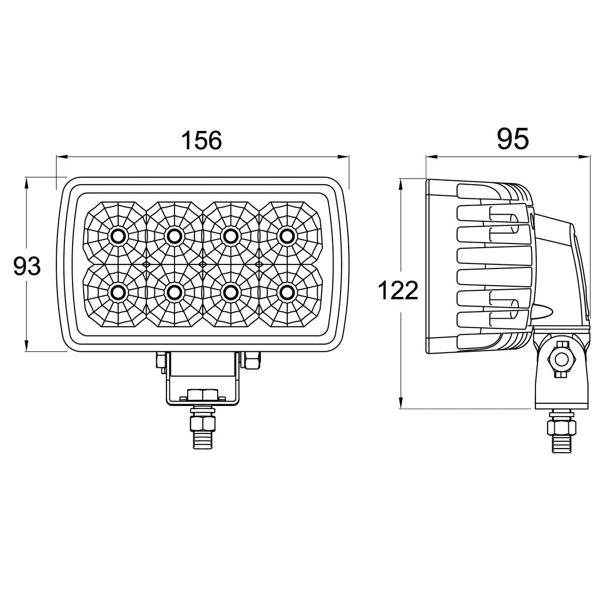 LG852 Dimensions