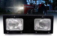 Massey Ferguson 200, 300 serijos - priekinio žibinto skydelis su įmontuotais lemputės žibintais - LG8525