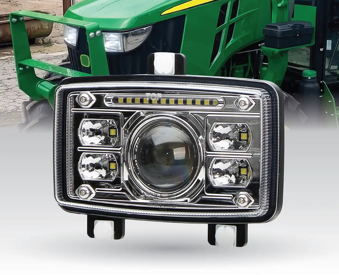 62 Watt LED Fern- und Abblendlicht-Scheinwerfer mit Tagfahrlicht - LG874EU