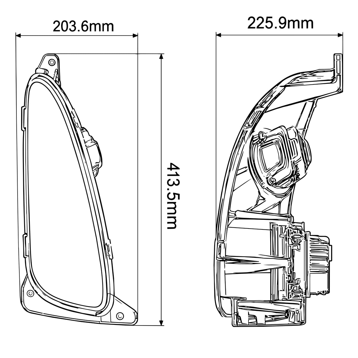 LG922 Dimensions