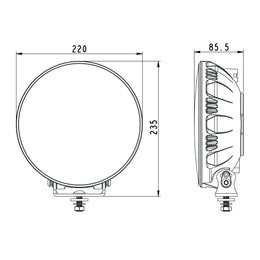 LG931 dimension drawing in millimetres