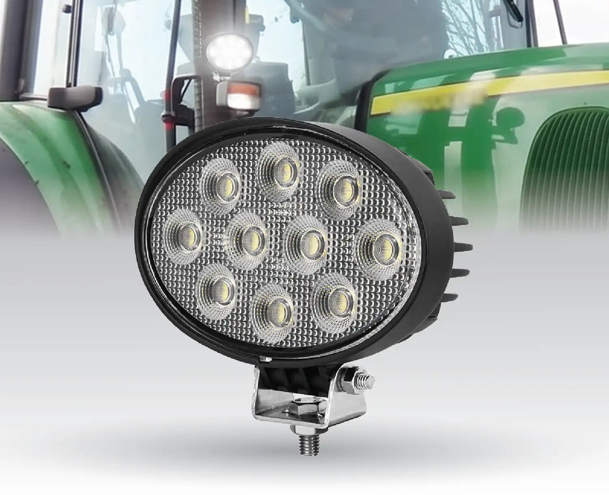 40 vatų ovalus potvynio LED darbo žibintas - LG970