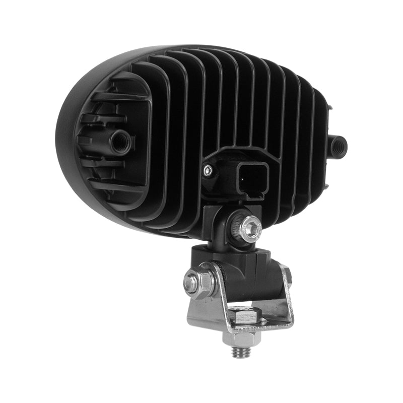 40 Watt LED Oval Flood Beam Work Light - Dual Mount, Swivel - LG974