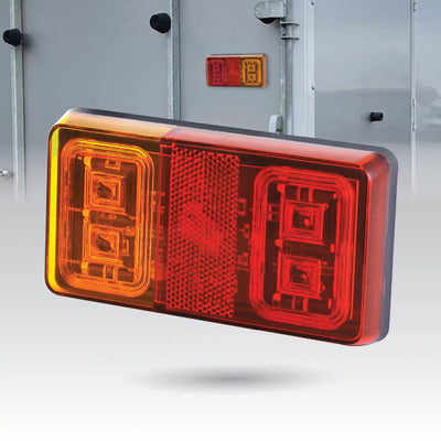 LED-Rücklicht Rechteckig, Kombination - Paar - LG533